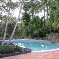 The swimming pool