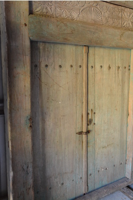 Antique Javanese Door 220cm H x 170cm W