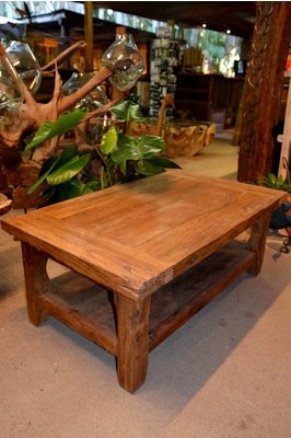 Coffee table - Curva rustic - 120 x 70 x 47cm