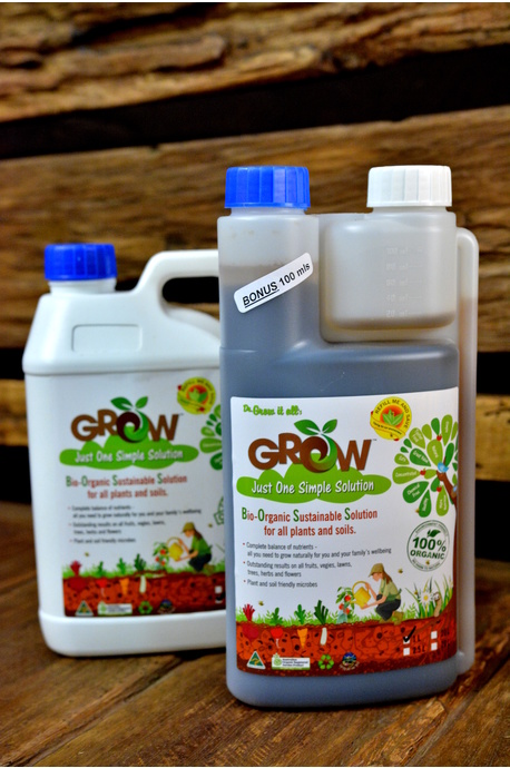 Grow - Bio organic liquid fertiliser - 1 Litre