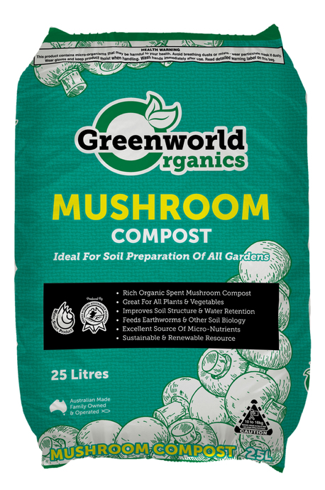 Greenworld Mushroom Compost 25L
