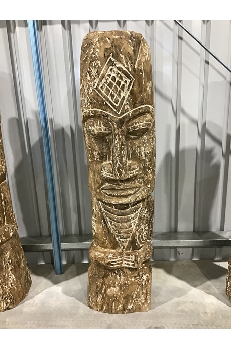 Tribal Wood Carving - 134 (170cm)