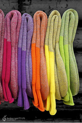 Bamboo charcoal thick work sock