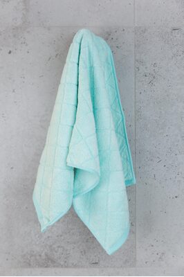 Bamboo Bathroom - Hand Towel - Aqua