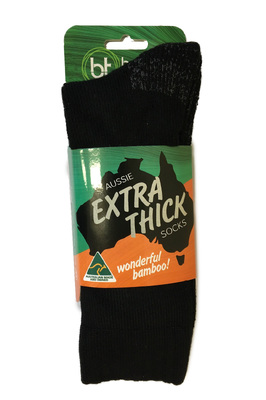 Bamboo Socks - Aussie made extra thick bamboo work socks