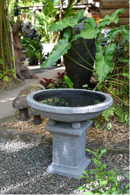 Water bowl / bird bath - 80cm (SET)