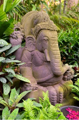 Lavastone Ganesha - 100cm