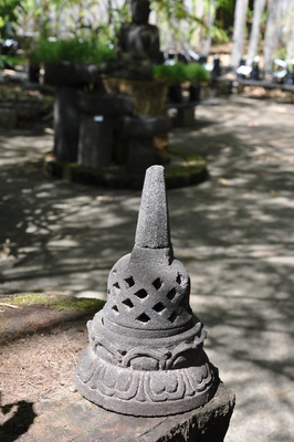Lavastone stupa - Borobudur - 30cm