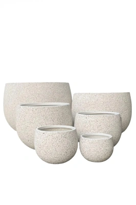 Mega Belly Pot - White Pebble