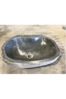 Riverstone handbasin with tap mount - 031 - 48 x 39cm