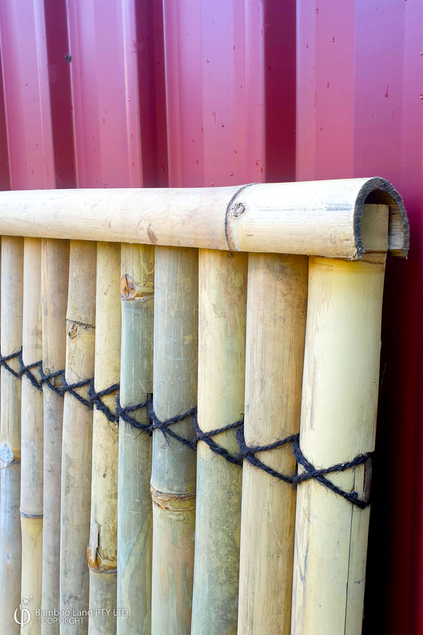 Bamboo panel capping  - Yellow (2m lengths)