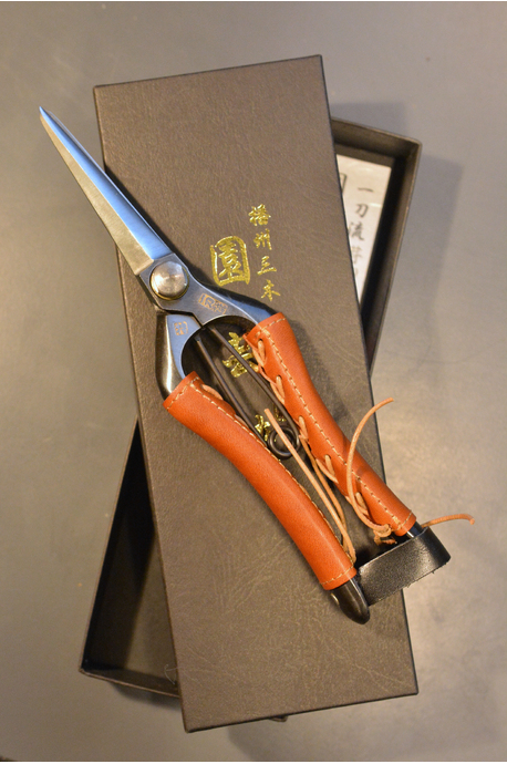 Snips - 180mm Hand forged - With leather hand grips