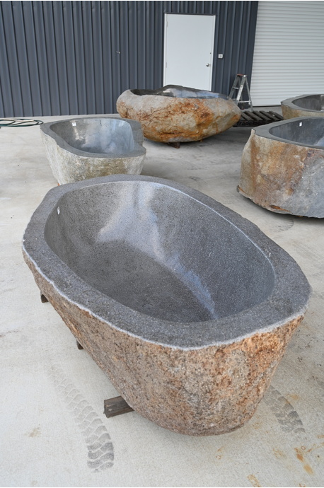 Riverstone bathtub No.22 - 225 x 133 x 60cm external