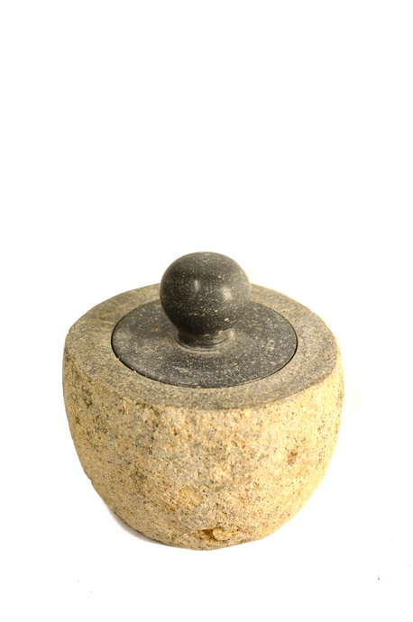 Riverstone jar - Short 10cm