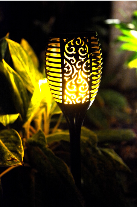 LED Solar Torch Light