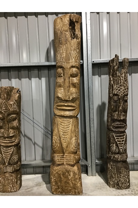 Tribal Wood Carving - 128 (280cm)
